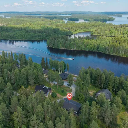 Kultaranta A - Scenic Lakeside In With Hot Tub And Sauna Chalet